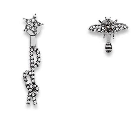 christian dior-style crystal pave earrings|Dio(r)evolution Earrings Silver.